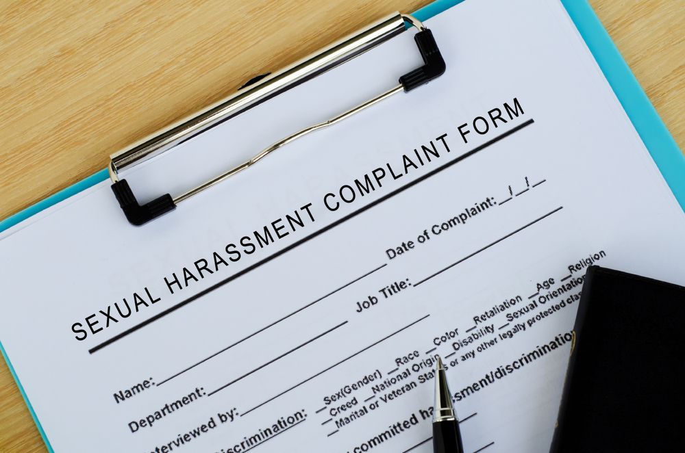 Sexual harassment complaint form